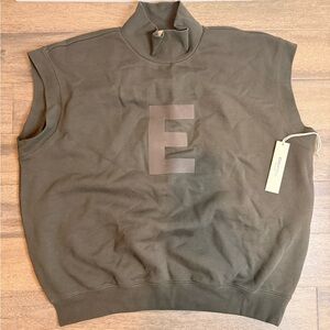 Essentials Fear of God Grey Sleeveless Sweater XXL